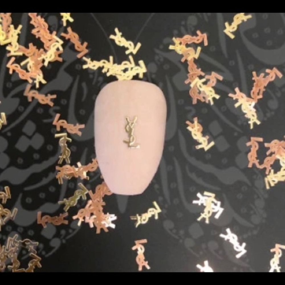 NEW 30 nail art design gold